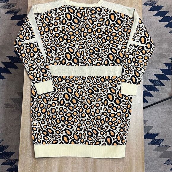 Kenzo Paris Intarsia Sweater Dress - Picture 3 of 7